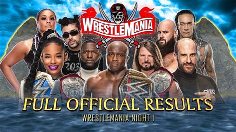wwe wrestlemania results|Full WrestleMania 37 Nights 1 and 2 results .